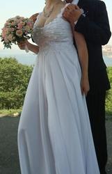 Изящное свадебное платье для прекрасной невесты: )	